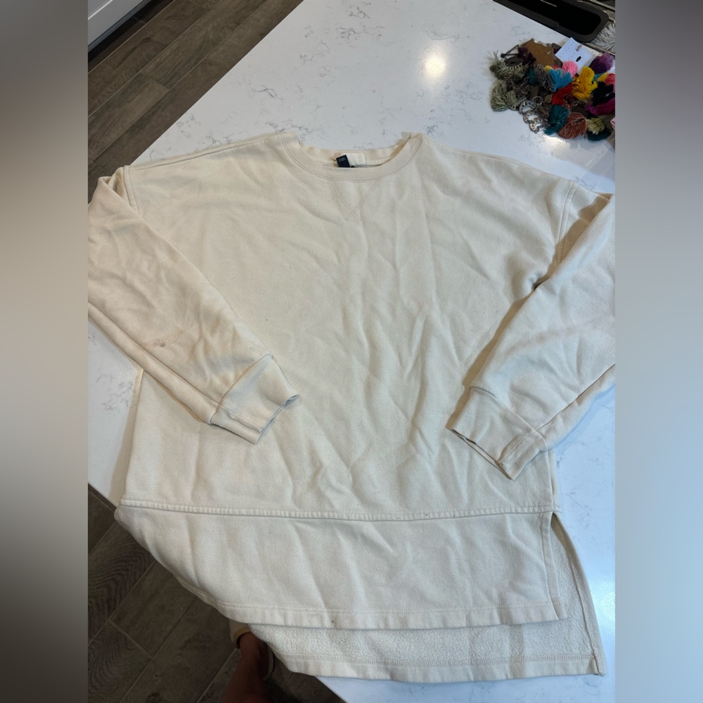 Oversized crewneck